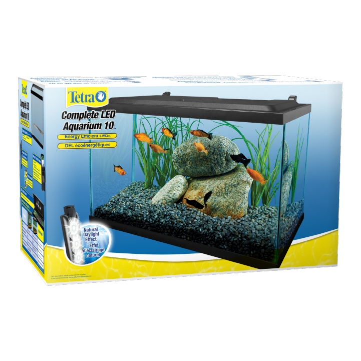 Complete LED Aquarium Kit 10 10 Gal Tetra